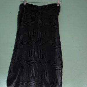 Sleeveless dress.